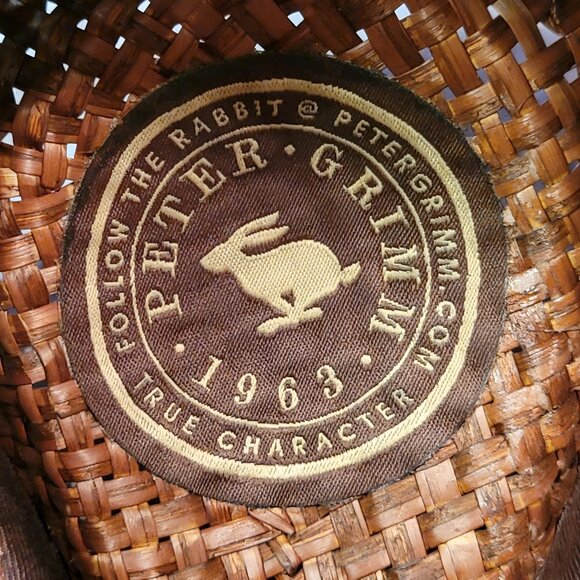 Brown Woven Hat with Decorative Band - Picture 2 of 9